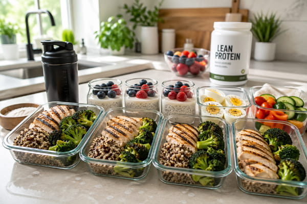 High Protein Meal Prep For Weight Loss