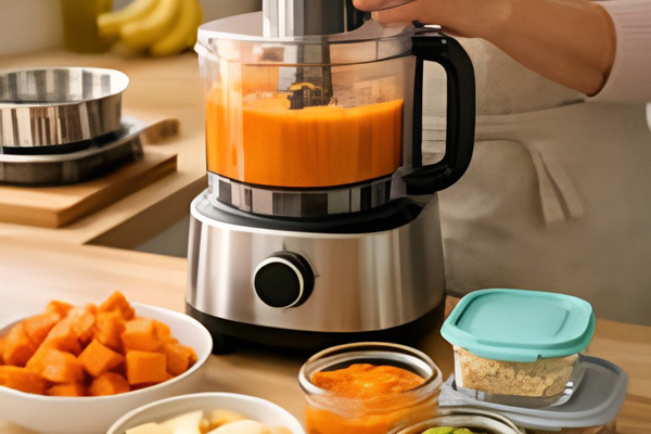How To Use a Food processor to make Baby Food