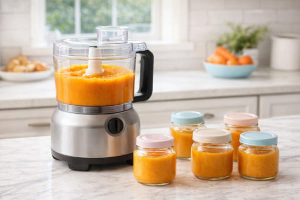 how to puree vegetables for babies food processor