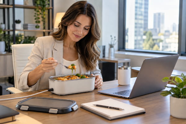 Different types of electric heated lunch boxes for adults